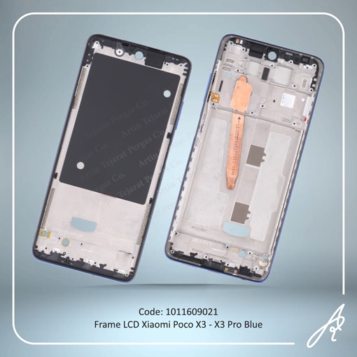 تصویر  FRAME LCD POCO X3 -X3 PRO BLUE XIAO